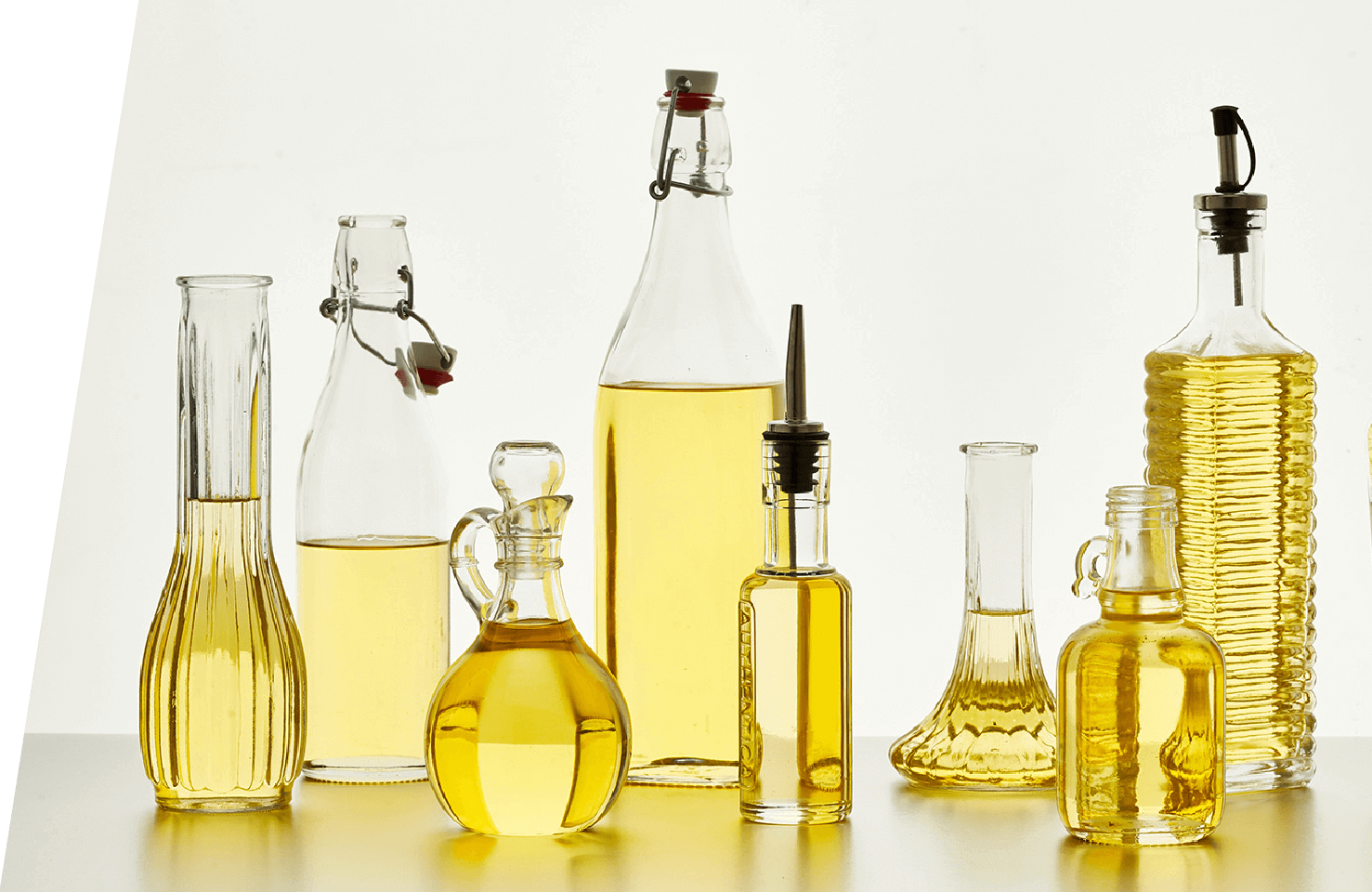 Various containers of cottonseed oil